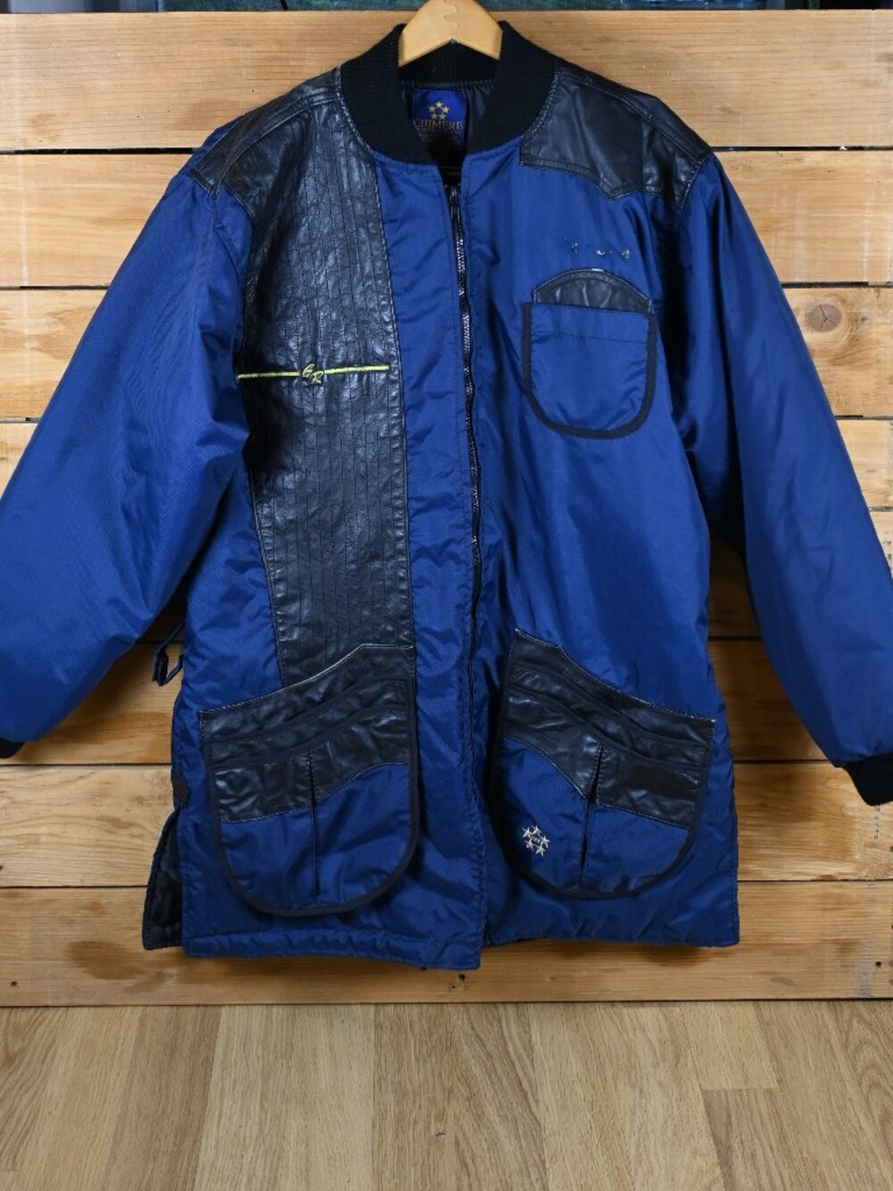 Vintage Y2K Chimere Insulated Sport Shooting Jacket with Alaska Embroidery - LG